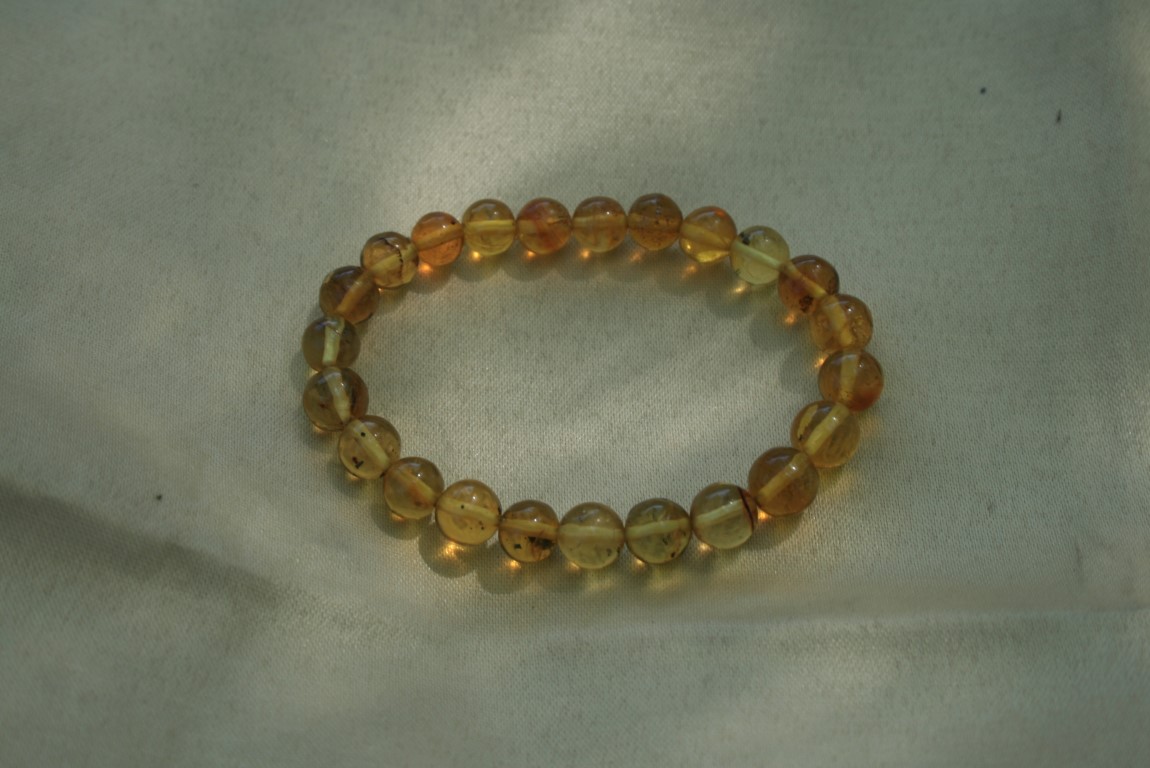 Amber Bracelet light, warmth, solar energies, healing  4378